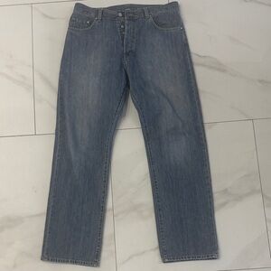 Lacoste Straight Leg Denim Blue Jeans.  Sz 36